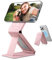 SURITCH Phone Tripod Wallet with Find My Functionality, Magnetic & NFC Supported Card Holder with RFID Blocking,Wallet with Adjustable Stand Selfie Stick for iPhone 16/15/14/13/12 Series,Pink