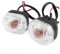 NFNVEKESD Blinkerleuchten Für Y&amaha Für BWS 50 125 R R125 ZUMA 50F 50FX XR BeeWee MBK BOOSTER Front Blinker Signal Glühbirne Lampe(Klar)