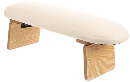 OUNONA Reposamanos Profesional para Uñas Ajustable y Soporte Ergonómico para Manicura y de Uñas Superficie Resistente y Espaciosa para Salones y Personal