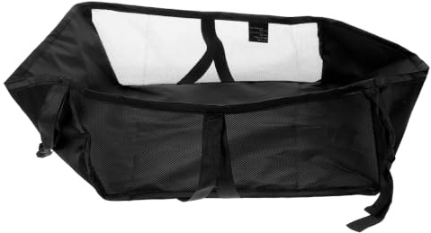 ELAYARD Kinderwagen Unterkorb Aufbewahrungskorb Babywagen Organizer Tasche Schwarz Langlebig Kompatibel mit Meisten Kinderwagen und Einkaufswagen Einfache Montage für Sicheren Halt