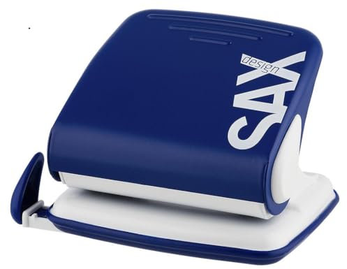 Sax Design 0-418-94 Set:Locher 418+Heftg 239 blau