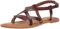 Amazon Essentials Damen Freizeitsandale mit Riemchen, Braun, 37 EU