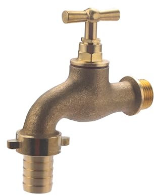 Robinet Extérieur Traditionnel mâle 15x21 - mâle 20x27 + raccord au Nez Ø19 NOYON & THIEBAULT