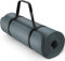 TRESKO Yogamatte Phthalatfrei - Gymnastikmatte rutschfest, Pilatesmatte Fitnessmatte mit Tragegurt, 190 x 100 x 1,5 cm Petrol