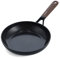 GreenPan Eco-Smartshape Healthy Ceramic Non-Stick 24 cm Frying Pan Skillet, Dark Wood, PFAS-Free, Induction Suitable, Black