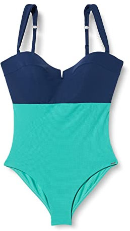 Triumph Summer Glow Opd Sd, Costume intero Donna, True Navy, 48 / D