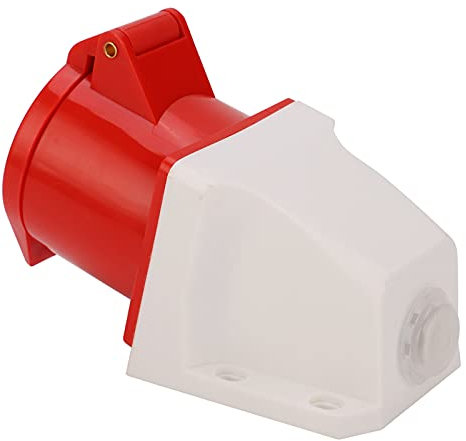 Prise de courant industrielle, 5 broches triphasée antidéflagrante Prise de courant industrielle antidéflagrante Installation ouverte 32A 220‑380V/240‑415V