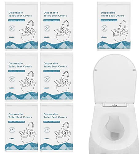 70 Stücke Gelöstes Wasser Direkt Gespült Toilet Seat Cover, DEANKEJI Verfügbar Toilettensitzbezug, Toilettensitz Kinder Unterwegs Ist für Heim, Geschäftsreisen und Reisen Geeignet
