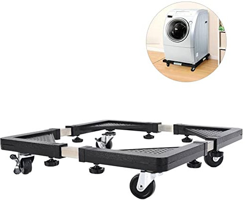 GYOUZA Refrigerator Base Stand, Fridge Riser With Wheels, Universal Stand Base, Adjustable Refrigerator Stand, Washing Machine Pedestal Multi-Functional Base For Dryer