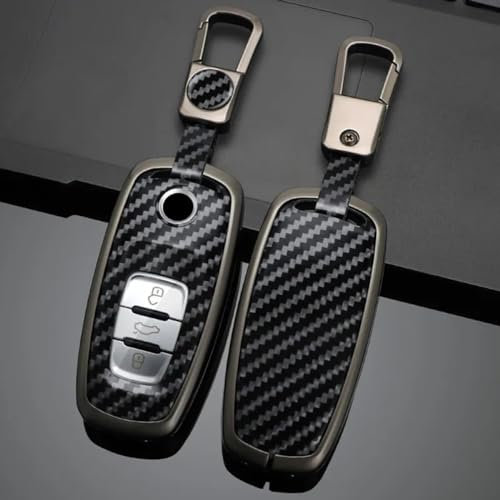 Convient pour Volkswagen Polo 2010-2019, couvercle de porte-clés de voiture, support de protection de clé intelligente à distance, étui pour clé de voiture avec porte-clés, accessoires de voiture