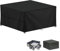 LAMUNI Abdeckhaube Gartenmöbel 150x130x90cm Tisch Abdeckung Gartentisch Wasserdicht Abdeckplanen für Gartenmöbel Plane 420D Oxford Gewebe Schutzhülle für Gartenmöbel, Loungemöbel, Rattanmöbel