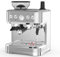 Takywep Professional Espresso Machine with Built-in Grinder and Milk Frother, 15 Cappuccino and Latte Bars, Gift for Coffee Enthusiasts Mom Dad