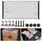 AIYONG Red Maletero de Coche 110×60cm Puede Extender a 220×120cm Red Elástica Maletero con 4 Ganchos, Red de Malla Nylon Resistentes, para Carro de Automóviles, Camionetas