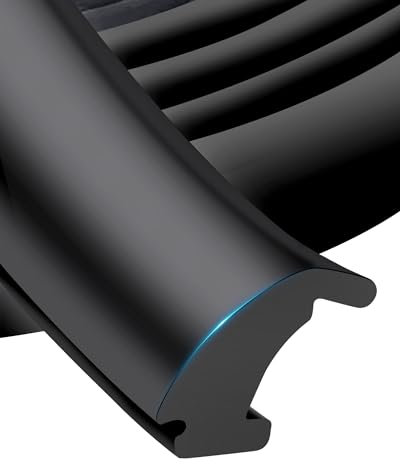 Upgrade RV Window Seal - 5/16 X 9/16inch Waterproof Rv Rubber Seal Strip, Car Window Glass Edge Weather Stripping, Windshield Locking Gasket for Camper Marine Boat Truck, 40FT