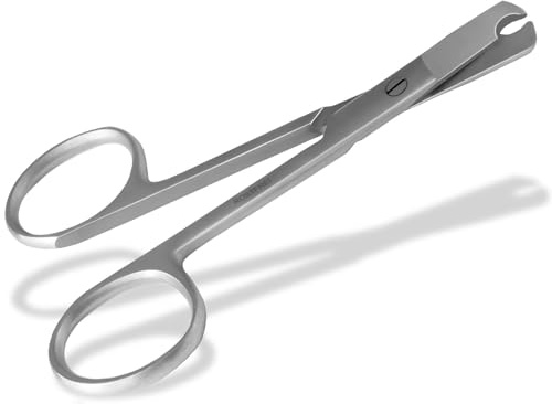 Krallenschere Krallenschneider Kürzen von Krallen bei Kleintieren 9,5 cm | Klein Tier-Nagelknipser zur Krallenpflege bei kleinen Hunden und Katzen