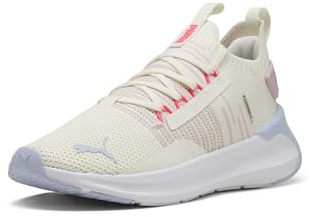 Puma Damen Softride Symmetry Fuzion Laufschuhe, Warmweiß-Rose Mauve, kühles Wetter, 7.5