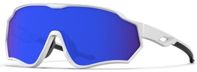 BEACOOL Schnelle Brille Herren sport Sonnenbrille Damen Fahrradbrille für Fahrrad MTB Angeln UV-Schutz Ultraleicht TR90 Rahmen