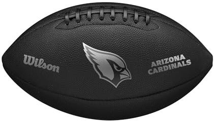 WILSON NFL Team Metallic Premiere Fußball, offizielle Größe, Arizona Cardinals