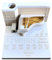 FROVOL Abreißkalender Piano 2025 Kalender 3D Notizblock Omoshiroi Memo Neue Geschenke Büro Block Led Sticky Pad R1j2 Jahre Notizen Supplies