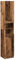 vidaXL Badschrank Altholz-Optik 32x34x188,5 cm Holzwerkstoff, Badezimmerschrank, Badschrank hoch, Badmöbel, Badezimmermöbel, Badezimmerschrank hoch
