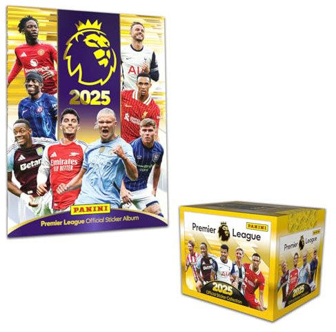 Panini Premier League 2025 Stickerkollektion (Box-Bundle)