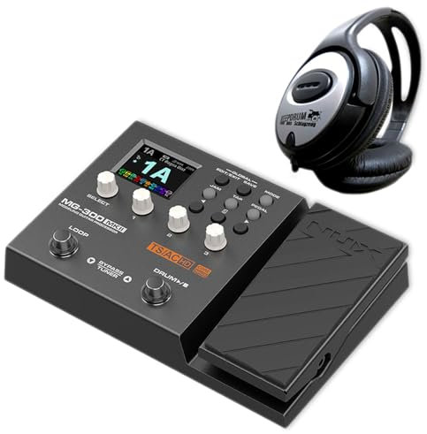 NUX MG-300 MKII - Amplificatore multi-effetto per chitarra elettrica con cuffie keepdrum