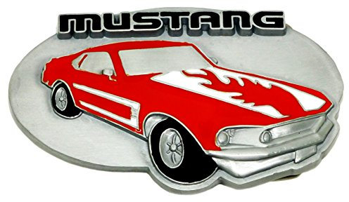 Mustang Gürtelschnalle - Jahrgang - Offiziell Lizenziertes Produkt