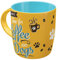 Nostalgic-Art Retro Kaffeebecher, 330 ml, PfotenSchild – Coffee and Dogs – Geschenk-Idee für Hunde-Besitzer, Original Lizenzprodukt (OLP), Keramik-Tasse für Kaffee, Vintage Design