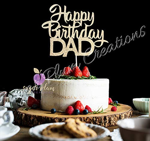 Tortenaufsatz Happy Birthday Dad