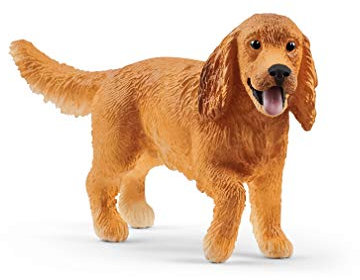 schleich 13896 Englischer Cocker Spaniel, für Kinder ab 3+ Jahren, FARM WORLD - Spielfigur