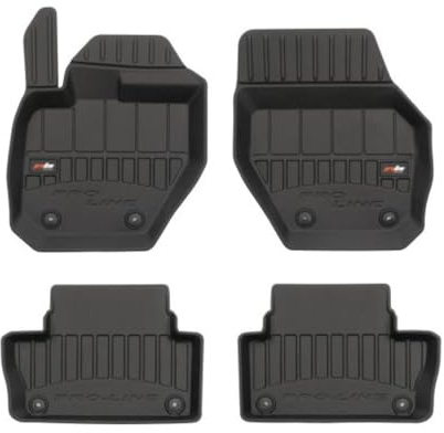 FROGUM ProLine 3D Gummimatten Exklusiven Auto Fußmatten Autofussmatten für Volvo XC60 I 2008-2017 | Die höchsten Kanten