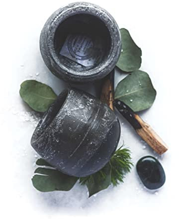 Candiles Duftwachs - Black Amber | Mehrere Monate Raumduft ohne Flamme - Handmade Duftkerzen, Duftschalen 100% Vegan, Natürlich & Verträglich