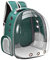 Generic Prime Chat Sac À Dos Transporteur, Grand Effacer Pet Bulle Sac de Transport, Portable Ventilé Chat Petit Chien Transporteur, en Plein air Étanche - Vert