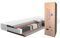 TULENA NOX Taschenfederkern Matratze 90x200 Federkernmatratze H4 + H5 Comfort 23cm hoch Probeschlafen Rollmatratze Wendematratze