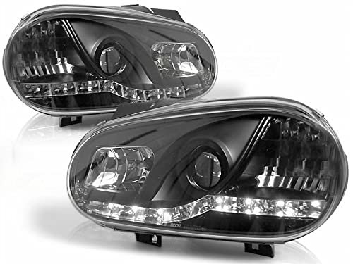 CR-Lights Led Scheinwerfer Set in schwarz für VW Golf IV 09.1997-09.2003