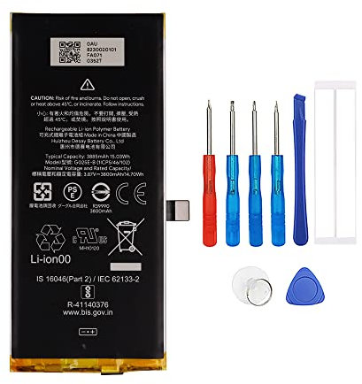 Swark 3885mAh G025E-B Ersatz akku Kompatibel mit Google Pixel 4a 5G mit Verbessertem Reparaturwerkzeugsatz-Nicht kompatibel mit Pixel 4a