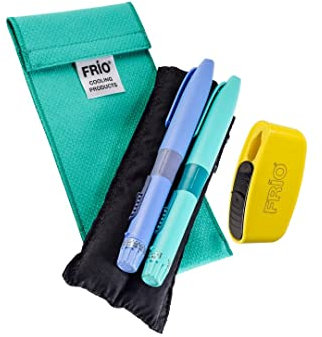 Frio Duo Seagreen with a Travel Sharps Bin