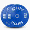 SUPRFIT – Hantelscheiben gummiert 2x 20kg Blau – Premium Fitness Bumper Plates – Stoßabsorbierende Gewichtsscheiben aus Vollgummigranulat – Hantelscheiben Ø 50mm für Langhantel Training