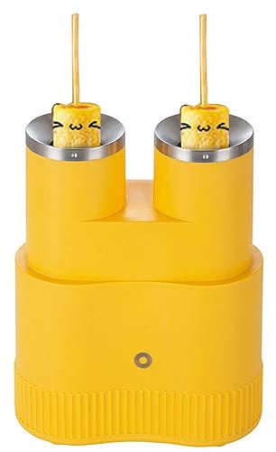 Máquina automática para hacer rollos de huevo de doble tubo, máquina para hacer tortillas, caldera para huevos, máquina para hacer salchichas, máquina para hacer rollos para perros calientes yellow