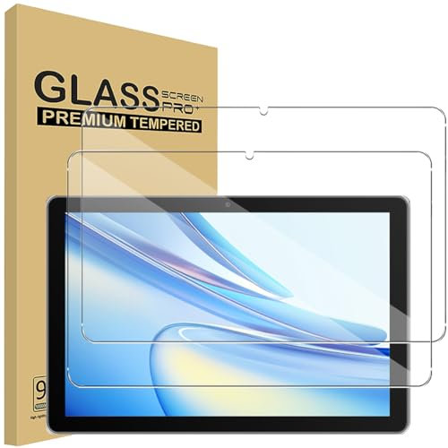 carinacoco 2 Pack Screen Protector for Blackview Tab 70 WIFI 10 inch, 9H Toughness Premium Shatterproof Scratch-Resistant Anti-Fingerprint No-Bubble HD Ultra Clear Tempered Glass Screen Protector