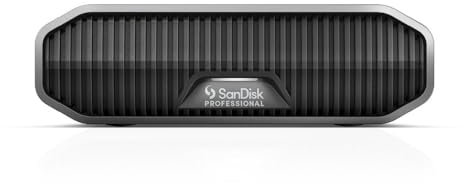 SanDisk Professional G-Drive 24TB - Disco Duro de Escritorio de Clase empresarial, hasta 250 MB/s USB-C (5 Gbps), USB 3.2 Gen 7