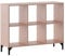 Lomadox Regal Würfelregal Regalwürfel Bücherregal offen in apricot