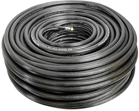 Bricoferr Manguera para pulverizador 100m Negra
