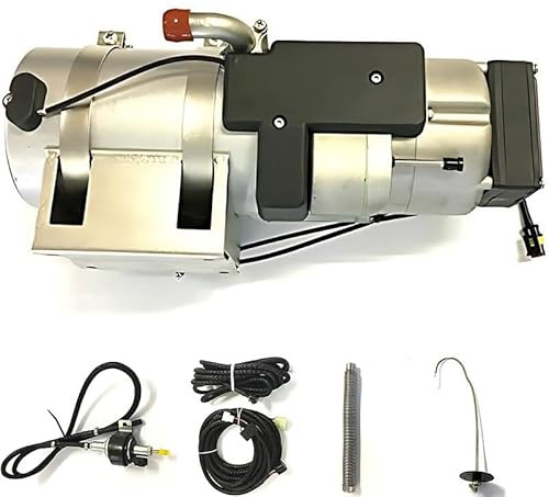 Lakenbroade 10 kW Dieselheizung, 12 V/24 V Hydronic-Heizung, 12 V Auto-Dieselheizung, Flüssigbrennstoffheizung, Diesel-Warmwasserbereiter für Wohnmobile, Wohnwagen, Boote, Busse 12V