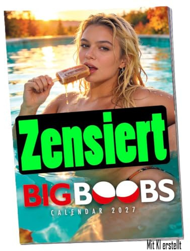 SexyGIRLS Erotik Kalender 2027 | Pin-Up Wandkalender A3 | Heißer Erotikkalender für Männer | Geschenk & Deko (Big-Boobs) | mit KI erstellt
