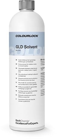 KOCHCHEMIE COLOURLOCK GLD-Solvent 1 Liter Leder Lösungsmittel Reiniger – Entfernt Jeansverfärbungen, Farbübergänge & Pigmente | Profi Lederreiniger für Lederreparatur & Farbvorbereitung