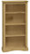 vidaXL 4-Tier Bookcase Mexican Pine Corona Range Shelf Display Storage Book CD