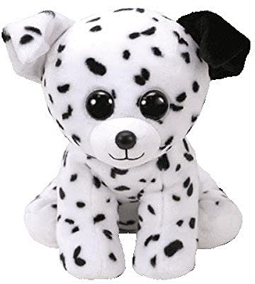 TY 42302 Dalmation Spencer, Dalmatiner 15cm, Beanie Babies, schwarz/Weiss