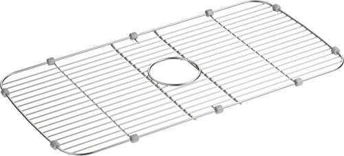 Kohler K-11459 Verse - Rejilla de Fregadero de Acero Inoxidable de 27 Pulgadas de Largo x 13-15/16 de Ancho, Acero Inoxidable