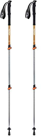 Naturehike ST01 3-Node 6061 Trekkingstock, Aluminium, goldfarben, 62-135 cm